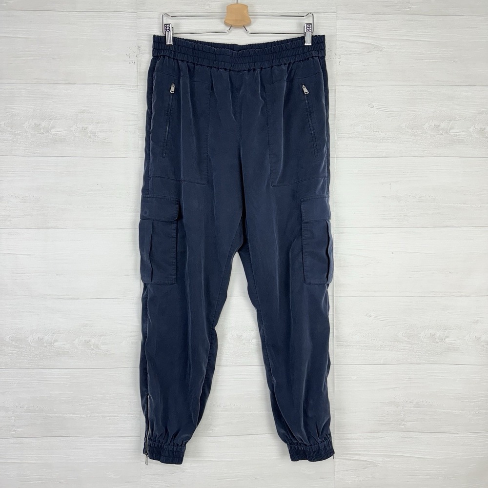 Polo Ralph Lauren Utility Cargo Jogger Pants Men Large Navy Lightweight‎ Outdoor